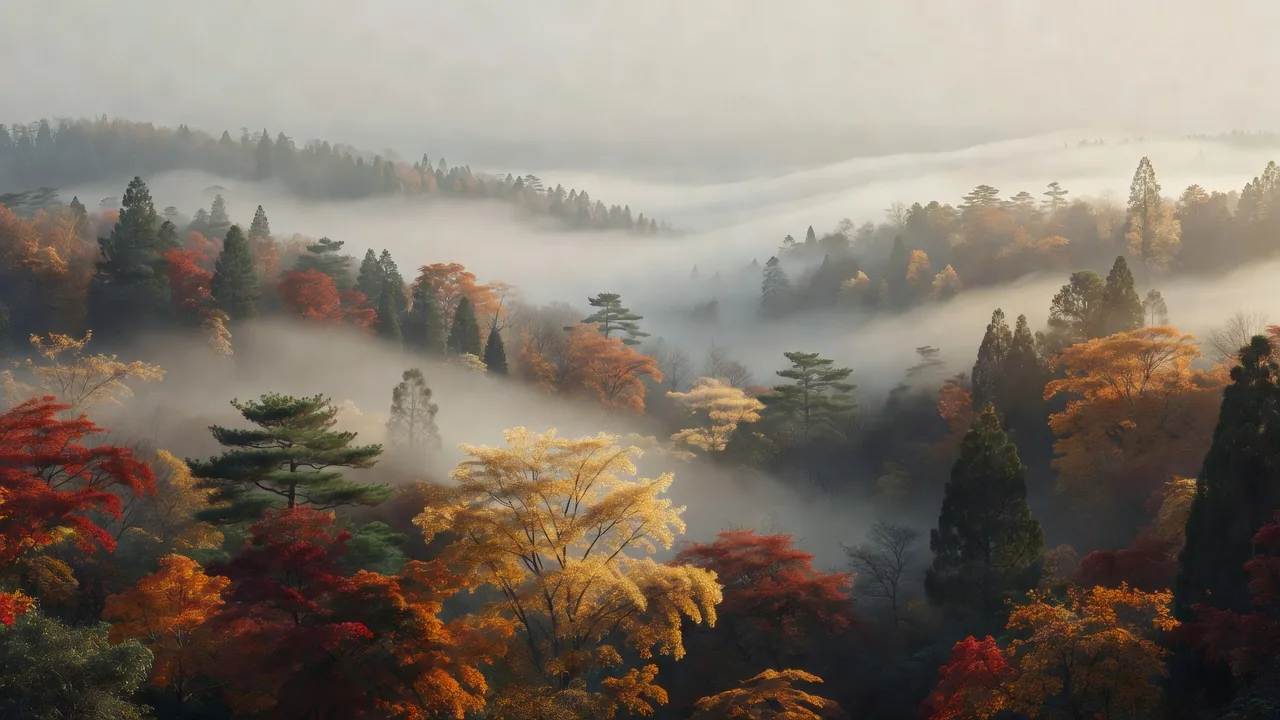 秋霞の谷